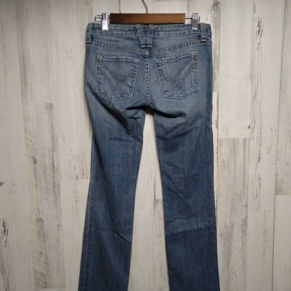 William Rast Sadie Women Size 25 Jeans Straight Leg Made In USA Medium Wash - Picture 6 of 8